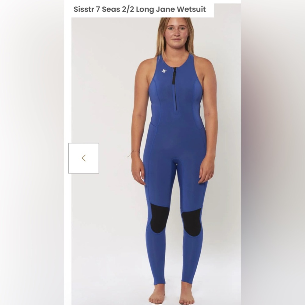 NWT Sisstr 7 Seas Blue Long Jane Wetsuit 2/2